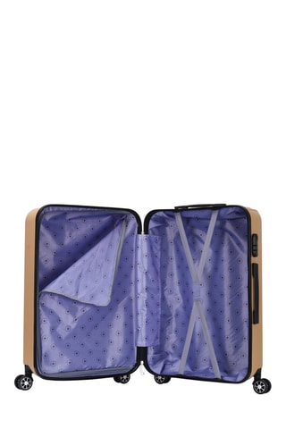 Weekendtrolley Saturn (M) - Zwart en beige