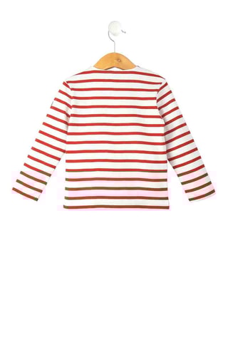 T-shirt - Blanc et corail
