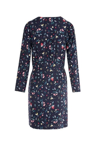 Robe midi Isabo - Bleu nuit - Terre de Marins