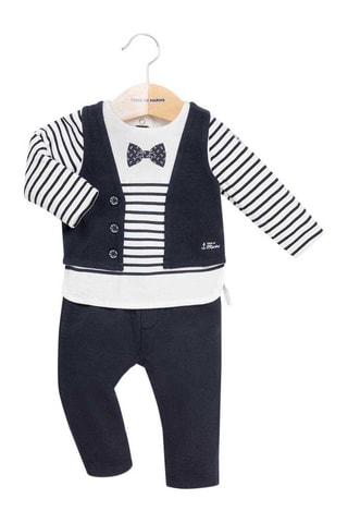 Ensemble Valby Bleu  marine MAUVAISE TAILLE