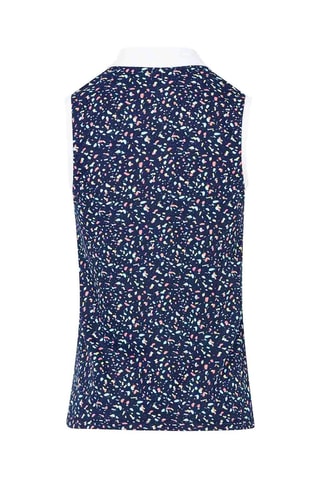 Polo Nixe - Bleu marine et blanc - Terre de Marins