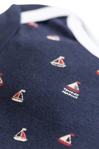 2 bodys Padouma - Bleu marine et blanc - Terre de Marins