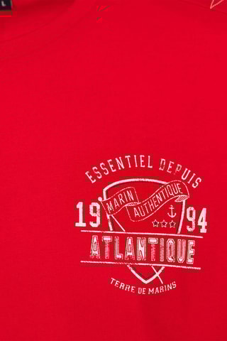 T-shirt Altido - Rouge - Terre de Marins
