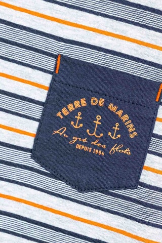 T-shirt Palidas - Bleu - Terre de Marins