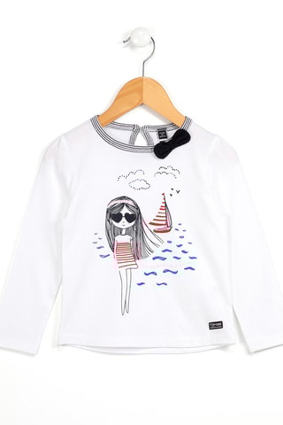T-shirt Quado - Blanc - Terre de Marins