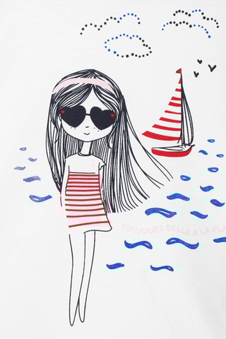 T-shirt Quado - Blanc - Terre de Marins