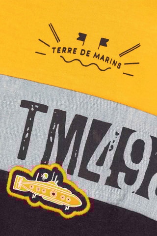 T-shirt Chazon - Jaune - Terre de Marins