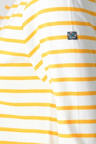T-shirt Epacage - Blanc et jaune - Elle est où la Mer