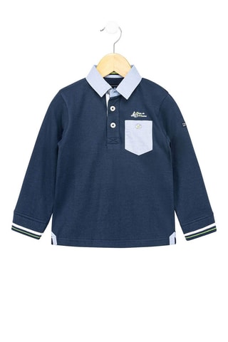 Polo Balteka Bleu marine - Terre de Marins