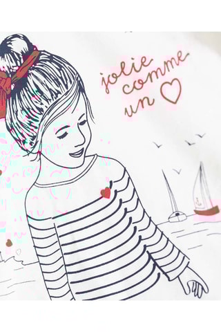 T-shirt Ebe Blanc - Terre de Marins