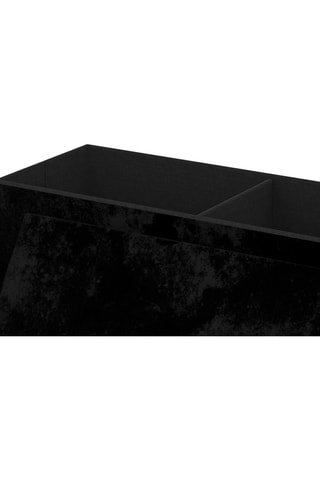 Banc-coffre - Noir et doré