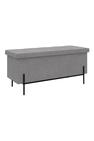 Banc-coffre - Gris