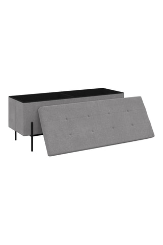 Banc-coffre - Gris