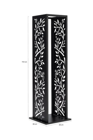 Range bûches vertical - 33 x 112 x 33 cm