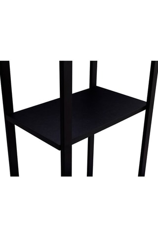 Range bûches avec étagères - 170 cm