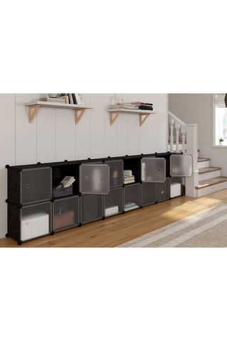 Armoire - Noir et gris
