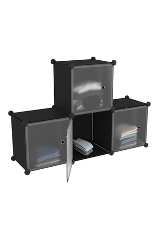 Armoire - Noir et gris