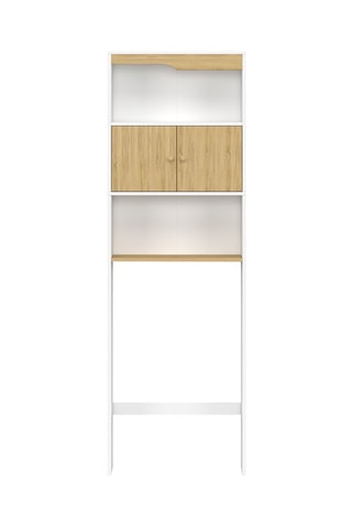 Meuble WC 2 portes - 58 x 19,5 x 178 cm
