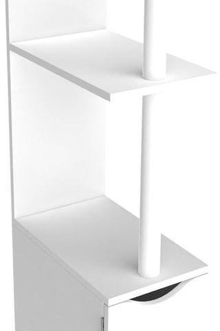 Colonne pour salle de bain 1 porte - 15,2 x 33 x 136 cm