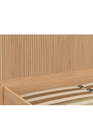 Lit-coffre avec sommier Faustine - Couchage 140 x 190 cm
