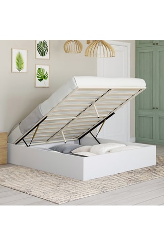 Lit-coffre avec sommier Malta - Couchage 140 x 190 cm