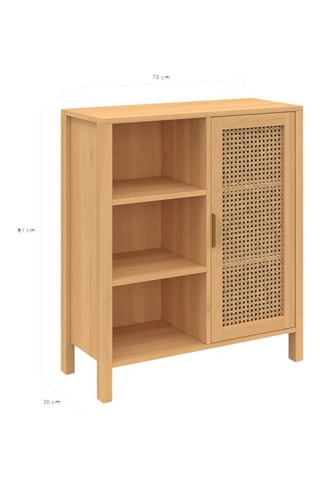 Buffet 1 porte Eve - Imitation bois