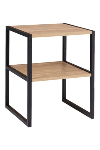 2 tables de chevet Memphis - Imitation bois