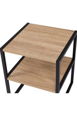 2 tables de chevet Memphis - Imitation bois