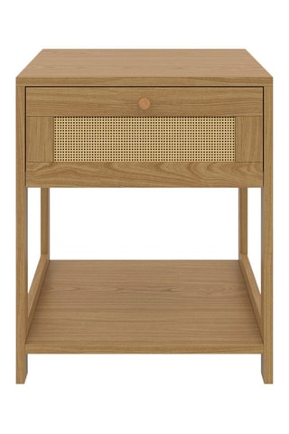 2 tables de chevet 1 tiroir Erin - 40 x 48 x 40 cm