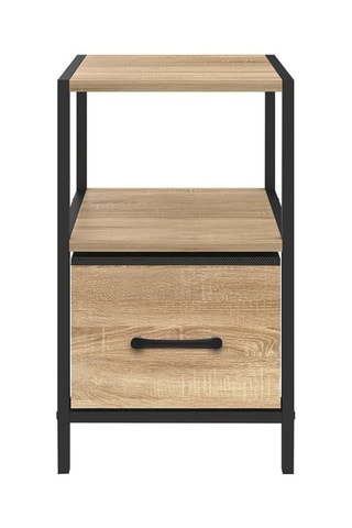 2 tables de chevet 1 tiroir Iris - 30 x 50 x 30 cm