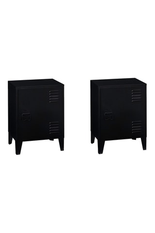 2 tables de chevets Storen - Noir