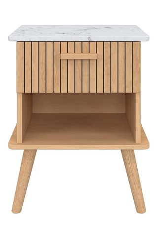 2 tables de chevet 1 tiroir Marceau - 40 x 50 x 34 cm