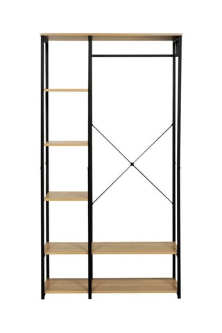 Dressing double Manufacture - Noir et imitation bois