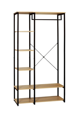 Dressing double Manufacture - Noir et imitation bois