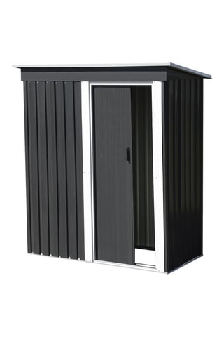 Abri de jardin - Anthracite et blanc - 2,2 m³