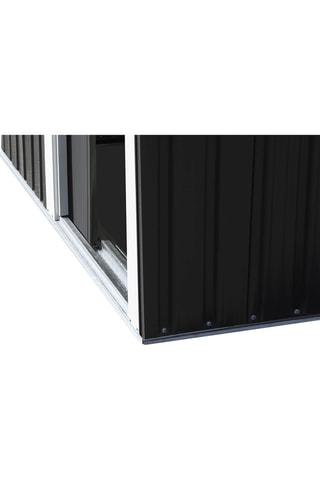 Abri de jardin - Anthracite et blanc - 2,2 m³
