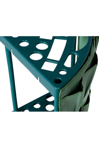 Rangement d’angle pour outils de jardin - Vert