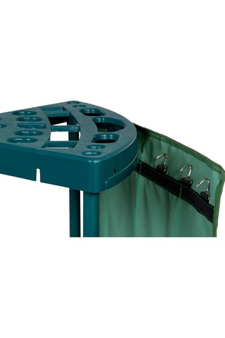 Rangement d’angle pour outils de jardin - Vert