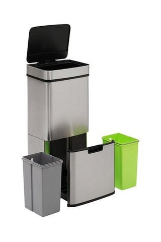 Poubelle de tri automatique - 72L