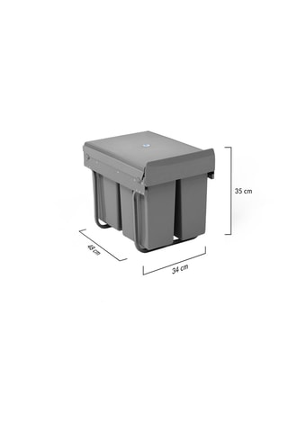 Poubelle tiroir de tri - 31L