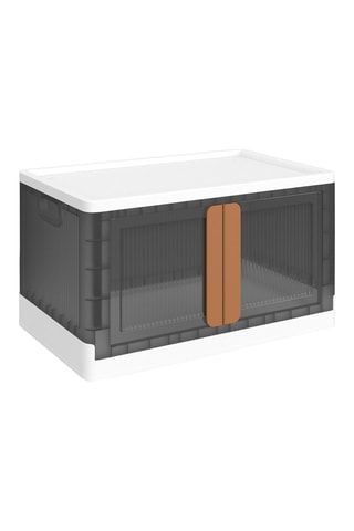 Boîte de rangement empilable - 64 x 40 x 37 cm  