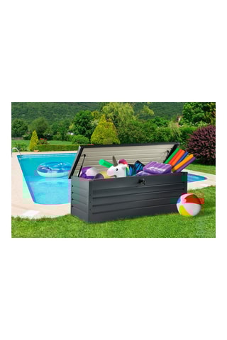 Coffre de rangement pour extérieur - Anthracite - 600 l