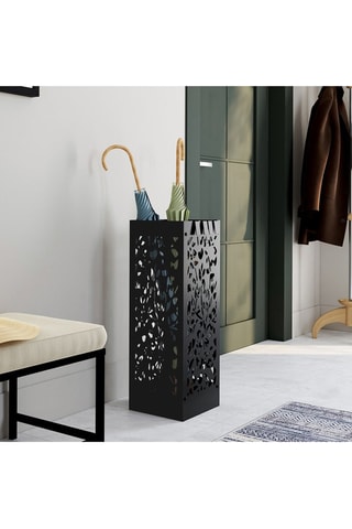 Porte-parapluie Flora - Noir