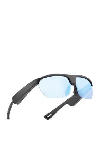 Lunettes de soleil connectées Mogie - Modèle Atlas - Bluetooth - Bleu clair et noir