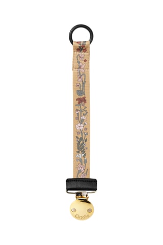 Speenkoord Golden Vintage Flower - Beige