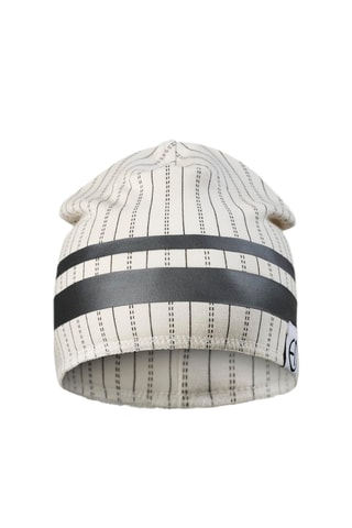 Muts Pinstripe - Wit en Zwart