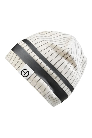 Muts Pinstripe - Wit en Zwart