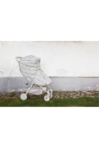 Opvouwbare Beschermhoes voor Buggy Tidemark Drops - Wit - 105 x 100 cm