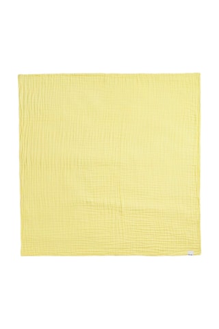 Deken Sunny Day - Geel - 120 x 120 cm