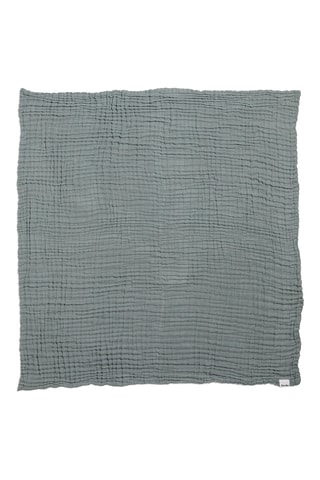 Deken Deco - Turquoise - 120 x 120 cm
